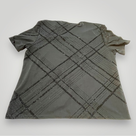 Vintage Kathie Lee Top Shirt Sparkly - Picture 8 of 11